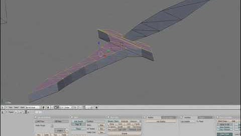 Blender- Sword Modeling Timelapse