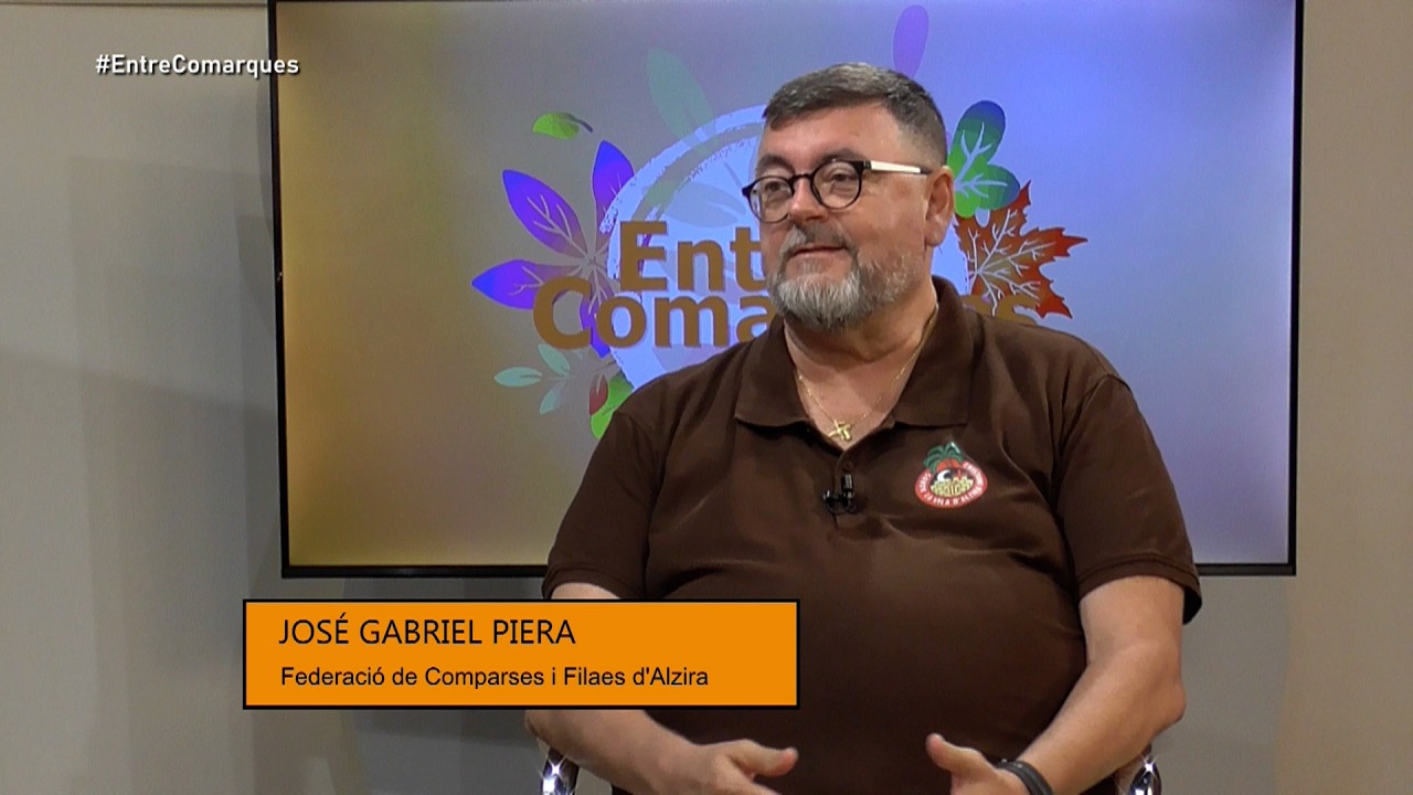 Entre Comarques | Entrevista a José Gabriel Piera, de la Federació de Comparses i Filaes d’Alzira