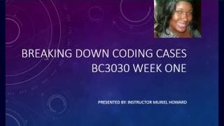 Celebrity BC3030 Wk One Breaking Down Coding Wealth