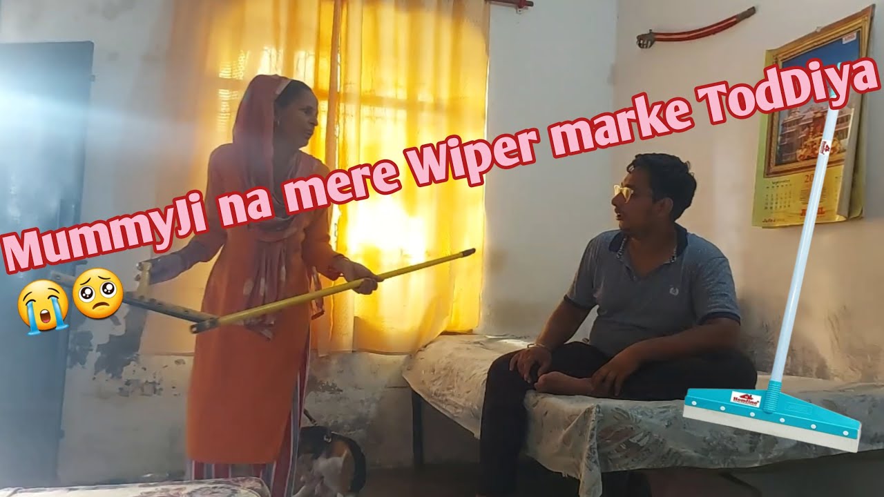 Mummy Ji ne mere wiper maar kar Tod Diyaj 😭🥺 //