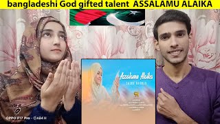 Pakistani React To Assalamu Alaika Versi Tiga Bahasa cover  Saima Rahman