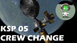 Asteroid Base Crew Change- KSP 05