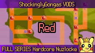 Full Series HC Nuzlocke | PKMN Red HC Nuzlocke (FULL VOD)