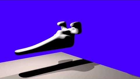 hover bike made in Blender