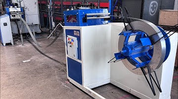 Nc Servo Feeder With Compact De-coiler And Straightener -400x3mmx2 Ton Weight. #mumbai#powerpress