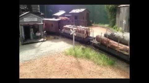 April 2013 Progress Video for my On30 Spruce Coal & Timber RR