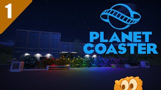 Pride Fountain Entrance - Crispy Plays Planet Coaster - Part 1