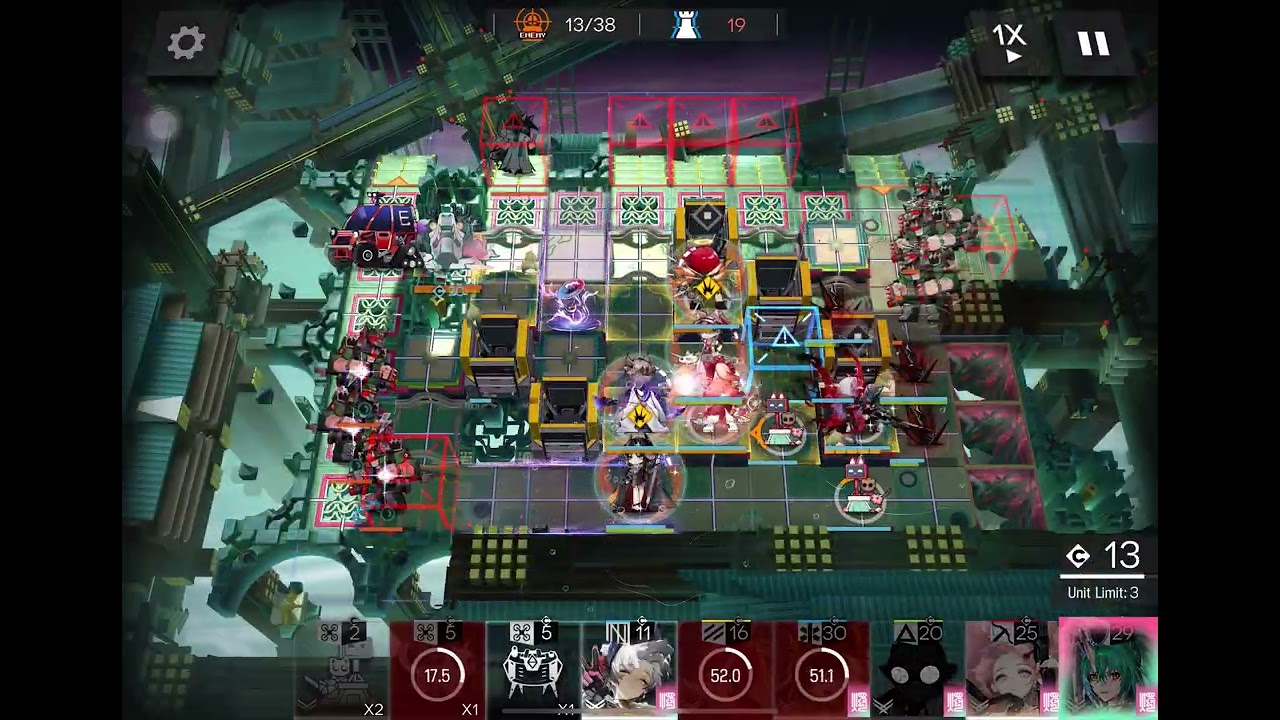 Arknights IS6; GT12 Garrison Stage