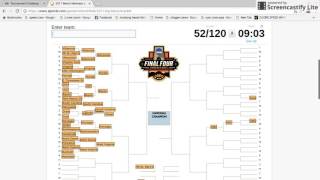 Can I name the 2017 NCAA March Madness Perfect Bracket SO FAR...