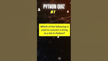 #7 Python Quiz Questions for Beginners with Answers - Test Your Python Knowledge! pythonquiz #shorts