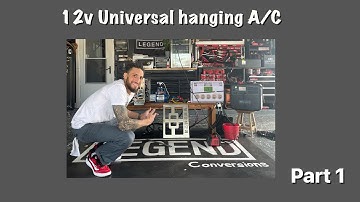 12v Universal hanging A/C system // Van Build / Promaster / Sprinter / Transit / DIY / Part 1of 2