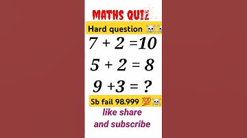 comments your answer ☠️☠️ #shortsfeed #puzzle #braintestsolution #mathexam #maths #iqtes #iqtest
