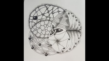 Zentangle Bubble String | TangleatioNZ