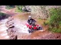 Yamaha Banshee 350 - Riding to the River (ATRAVESSOU O RIO!!!)