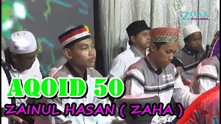 AQOID 50 VERSI HADRAH ZAINUL HASAN ( ZAHA ) | MS SYABAB LIVE KANDANG OLEAN