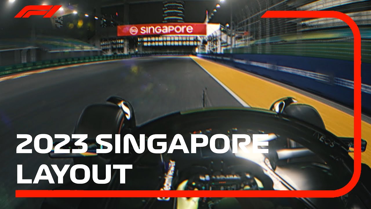 All NEW 2023 Singapore Grand Prix Layout [LINK] | Beautiful Night Track ...