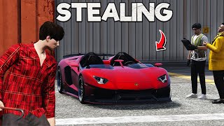 Stealing a Lamborghini a Fastest Sports car sa GTA 5... (TAGALOG)