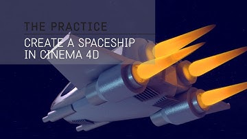 The Practice // 60 - Model, Light and Render a 3d Spaceship