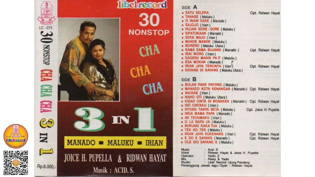 30 NONSTOP CHA CHA CHA 3 IN 1 [MANADO~MALUKU~IRIAN] (Official Libel Record Channel)