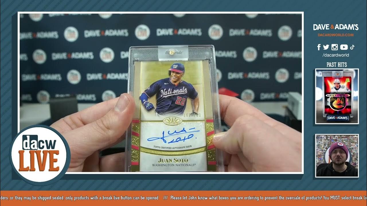 4 Hit Parade Baseball Card Breaks 1/31 YouTube