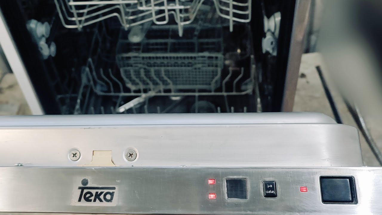 Ремонт посудомоечной машины ТЕКА, отчëт ремонта для продажи на Авито ...