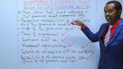 CS-GOVERNANCE & SECRETARIAL AUDIT BLOCK REVISION NOV 2018 Q2