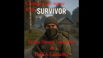 DayZ: Change Your Name – Steam & DZSA Launcher Guide