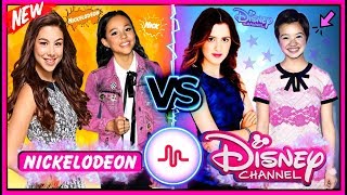 Disney Stars VS Nickelodeon Stars Musical.ly Battle! | Top Famous Celebrity Stars New Musically 2017