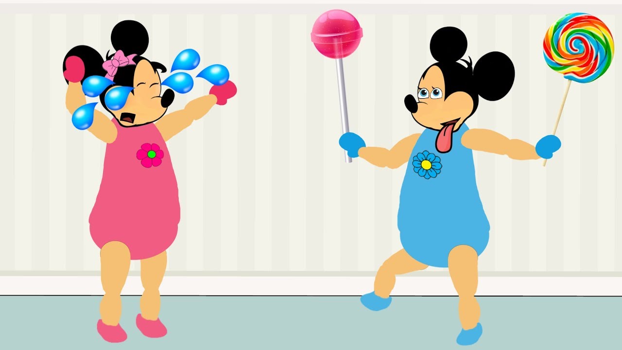 Mini Mouse Crying Minnie Mouse Crying for Lollipop || Mickey Mouse Full Episodes Learn ...