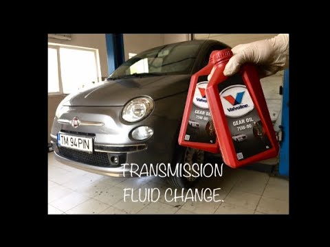 Fiat 500 1.2 Gearbox Transmission Oil Change - YouTube