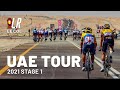 Crosswind Carnage | UAE Tour Stage 1 2021 | Lanterne Rouge Cycling Podcast x Le Col Recap