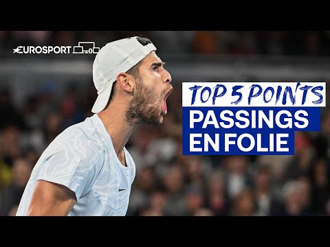 OPEN D'AUSTRALIE 2023 - Le top 5 des plus beaux points du vendredi 20 janvier