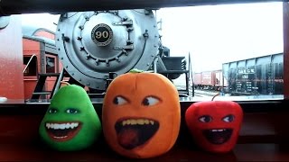 The Stupid Orange In Getting Thrown Off A Train