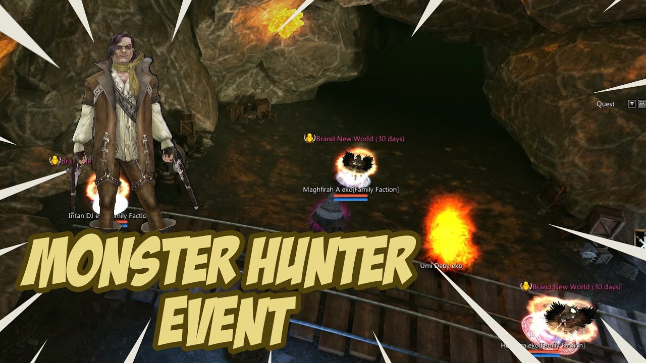 Granado Espada Andromida - Monster Hunter Event & Team Setup