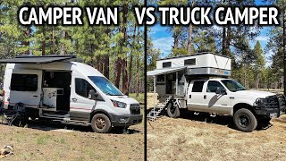 Which is Better: Truck Camper or Camper Van? | Why We Went Back to Camper Van Life