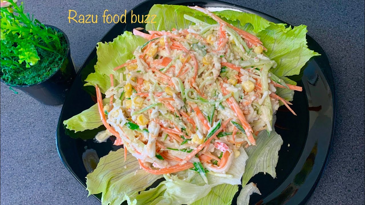 Japanese Kani Salad Reciep Healthy Salad Recipe salad recipes for