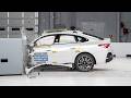 2026 BMW i4 driver-side small overlap IIHS crash test