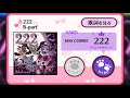 【Beatcats OFFICIAL FANCLUB】222 (B-part) // Chart View