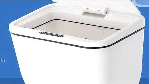 Automatic Touchless Intelligent induction Motion Sensor Kitchen Trash Can Wide O