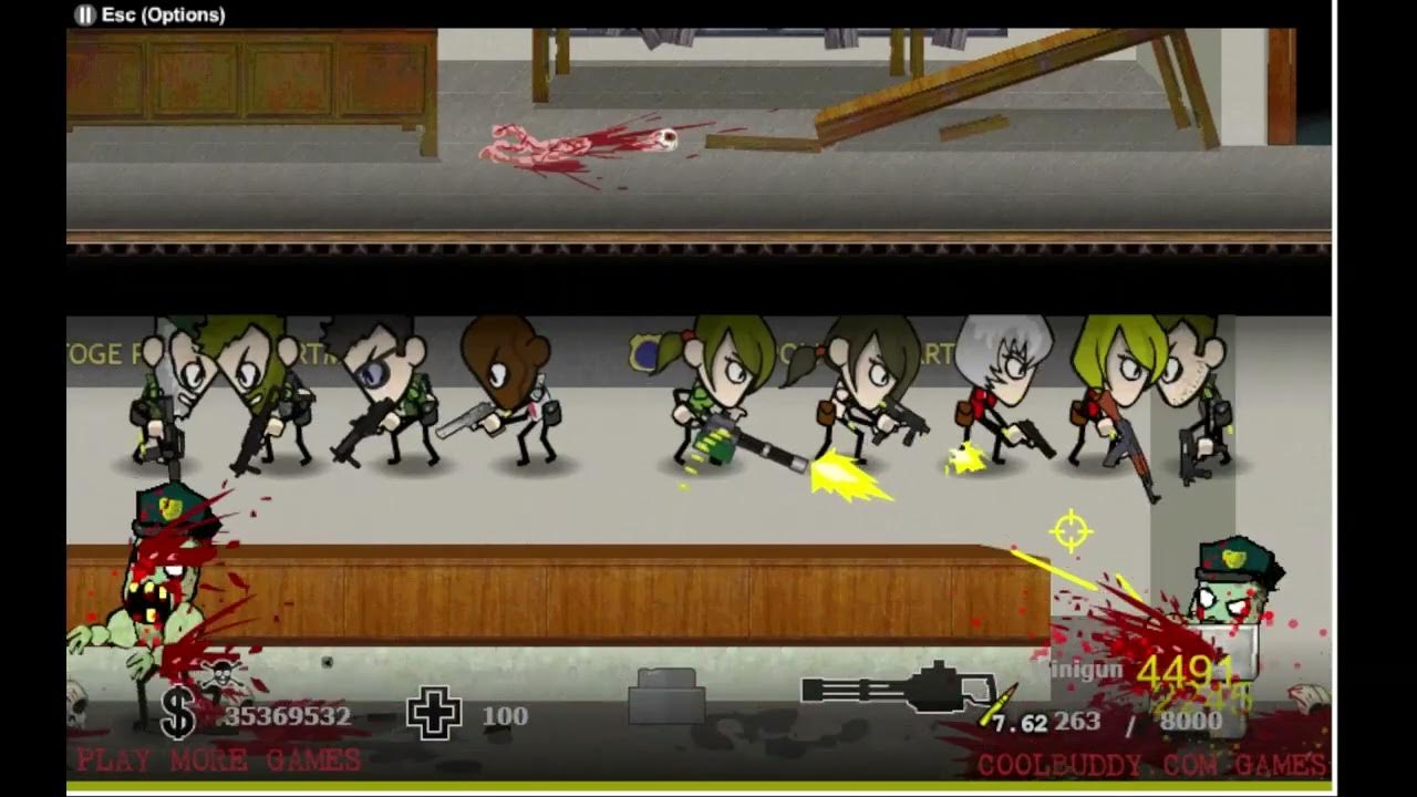 Old zombie flash game YouTube