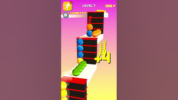 Stack rider candy run /3 🍬🍬🍭🍭 mobile game play ASMR iOS android