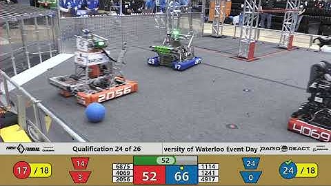 2022 ONT District University of Waterloo Event Day 2 - Qualification 24