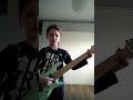 Bass Line Californication Cover by Nathan #6yearsold #bassline #californication #rockmusic