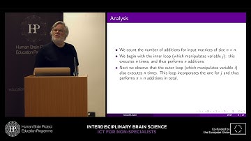 Lecture 1: David Lester - Computational complexity