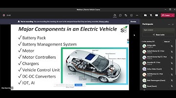 Webinar on Electric Vehicle Course