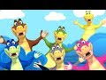 Ten Little Crocodiles | Nursery Rhymes For Babies |  Kids Cartoons Videos