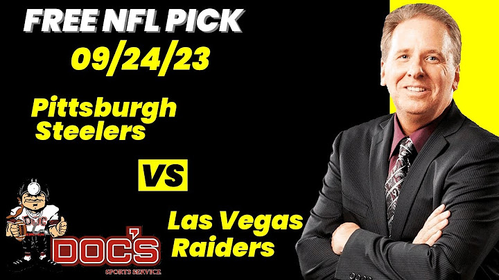 NFL Picks - Pittsburgh Steelers vs Las Vegas Raiders Prediction, 9/24/2023 Week 3 NFL Free Picks