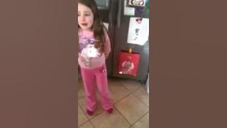 Sophia wants her hand stamp while throwing tantrums