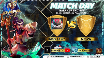 KOTH 8.30 PM IST ! INDO ARMY VS NOVA  !  CLASH OF CLANS #clashofclans