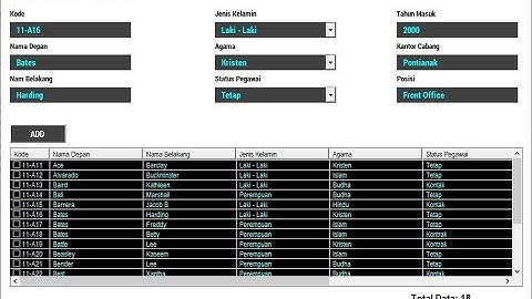 MEMBUAT FORM INPUT DATA DENGAN LISTVIEW PART 2 | EXCEL & VBA TUTORIAL